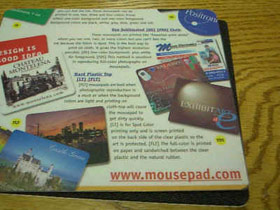 Mousepad : full color Mousepad